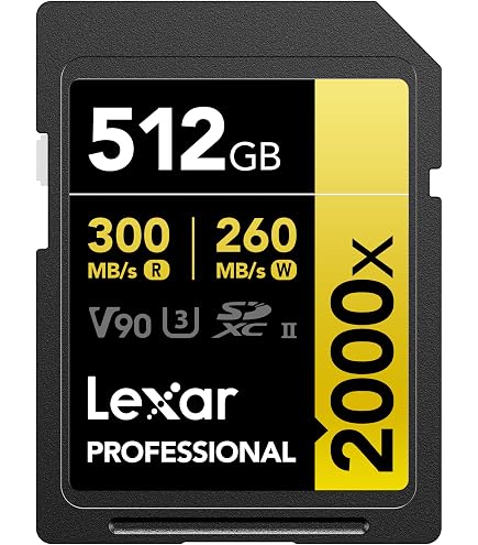 Amazon.com: Lexar 1TB Professional Gold CFexpress 4.0 Type B